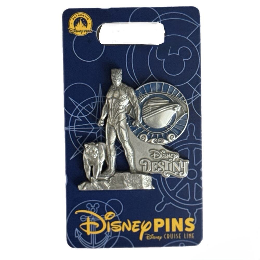 Disney Pin Black Panther Inaugural Launch DCL Destiny Collection 2025